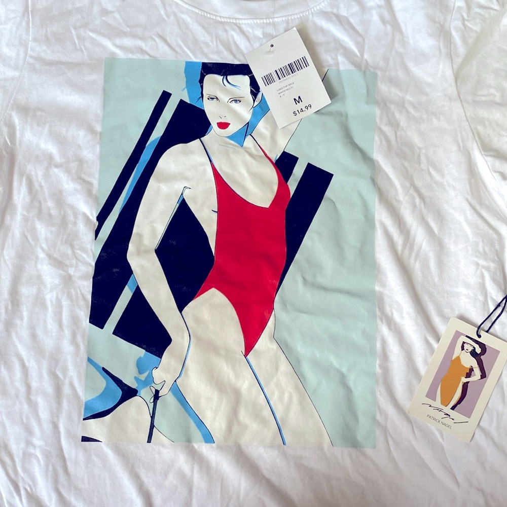 NWT - Medium - Patrick Nagel x Forever 21 Collab t-shirt
